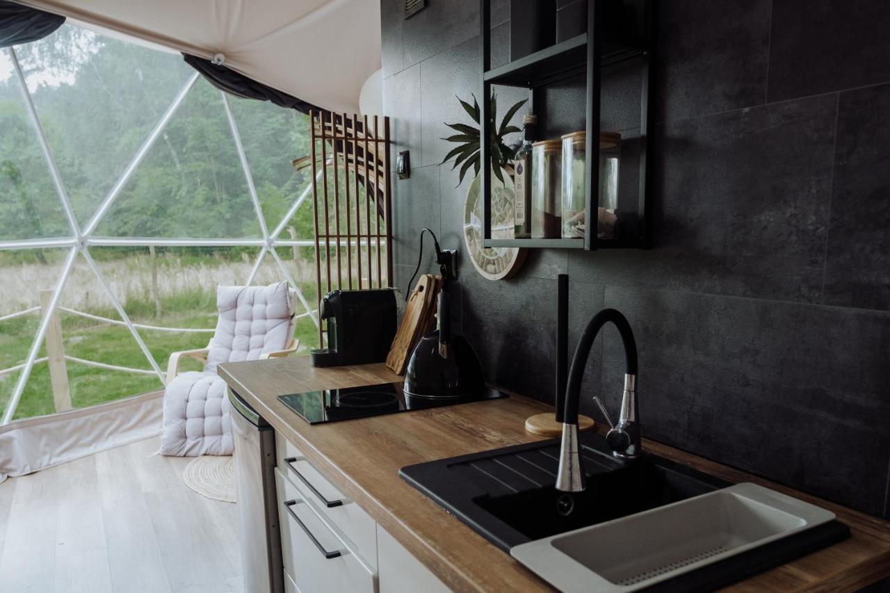 Glampingsantoczno Villa Exteriör bild