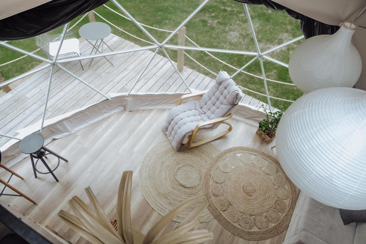 Glampingsantoczno Villa Exteriör bild