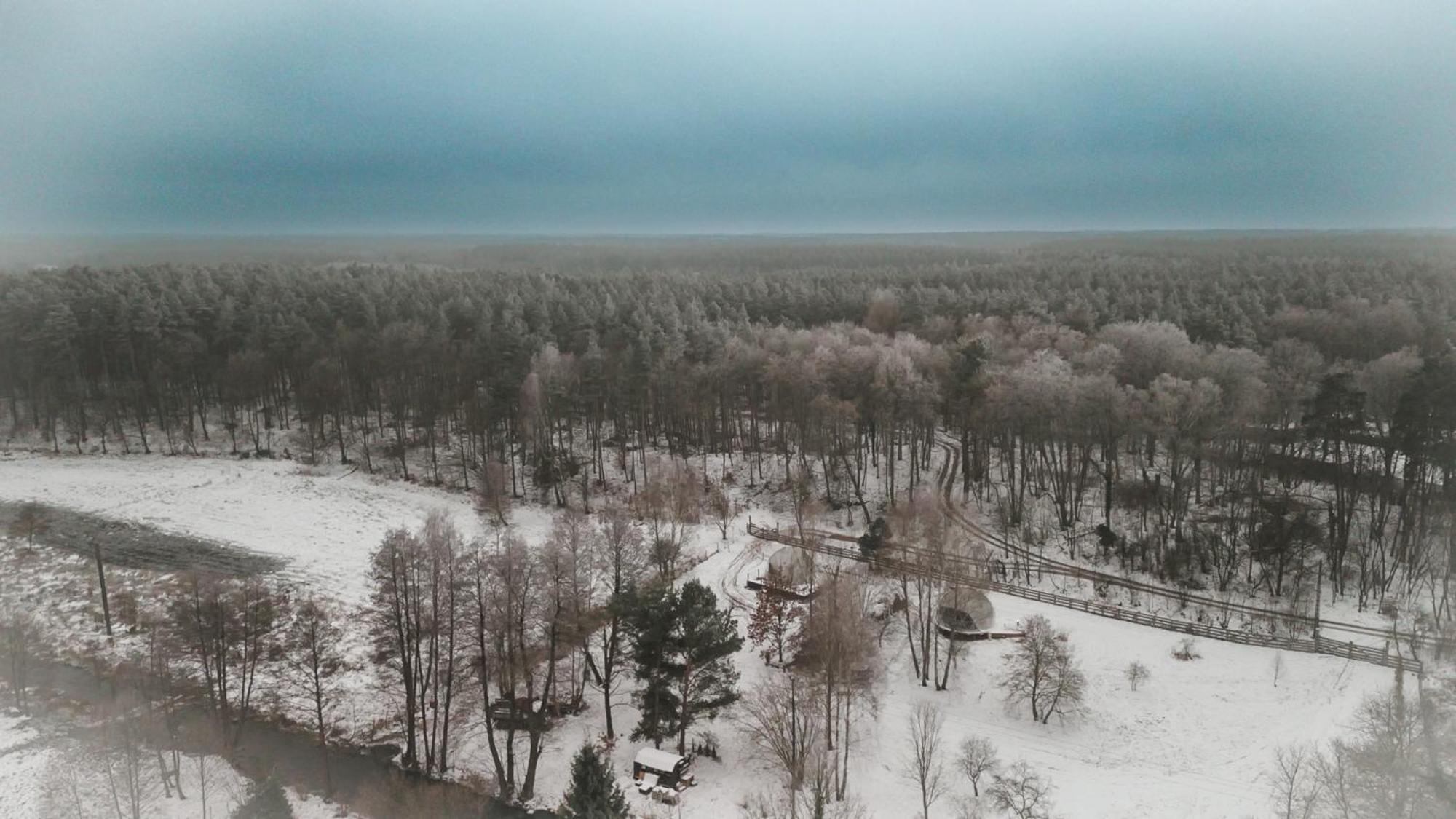 Glampingsantoczno Villa Exteriör bild