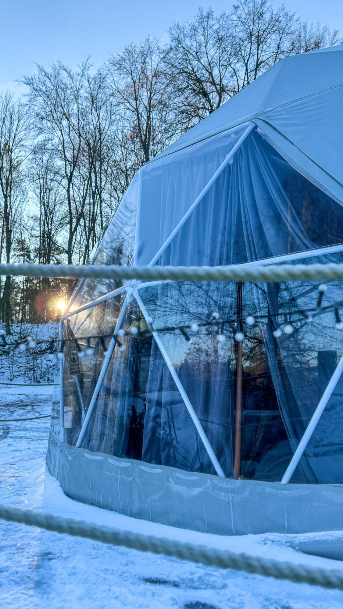 Glampingsantoczno Villa Exteriör bild